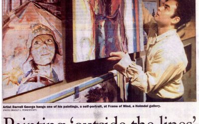 Asbury Park Press – Painting ‘Outside the Lines’