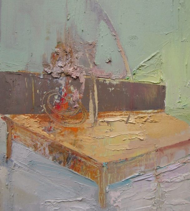 SOLD! Wood Panel Abstracts VI. (creasons fineart new orleans)