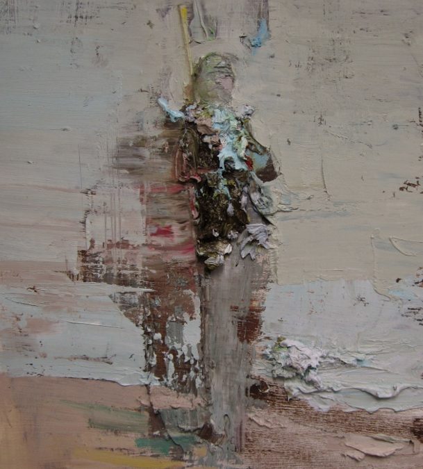 SOLD!  Wood Panel Abstracts X. (creasons fineart new orleans)