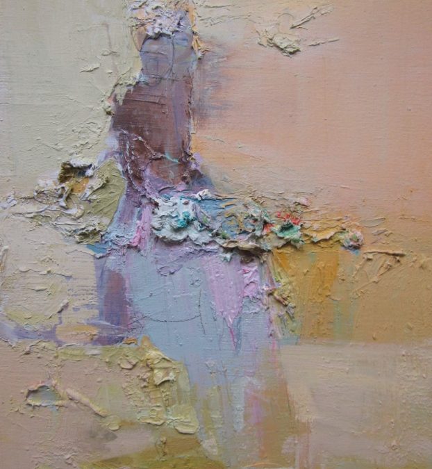 SOLD!  Wood Panel Abstracts XII. (creasons fineart new orleans)