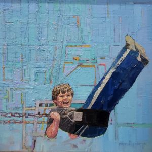 "Swing For the Fences" 15x15 signed and numbered limited edition print